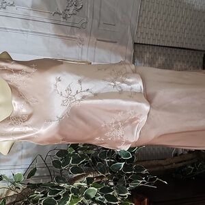 Karen Millen Faux 2 Piece Embellished Gown 16